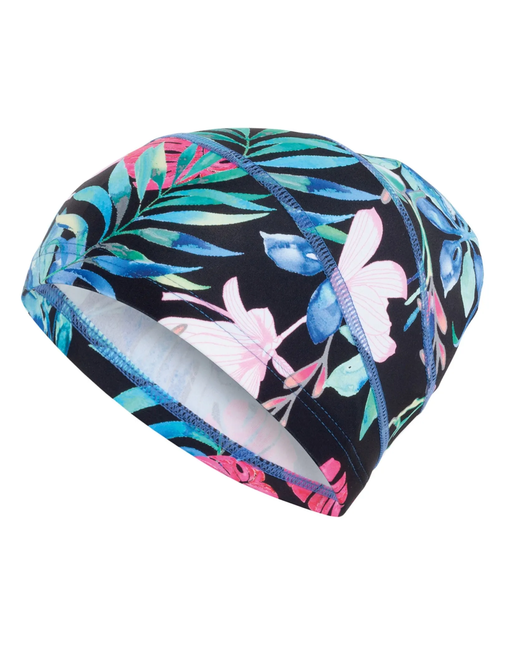 Adult Fabric Swim Cap - Multi-Colour