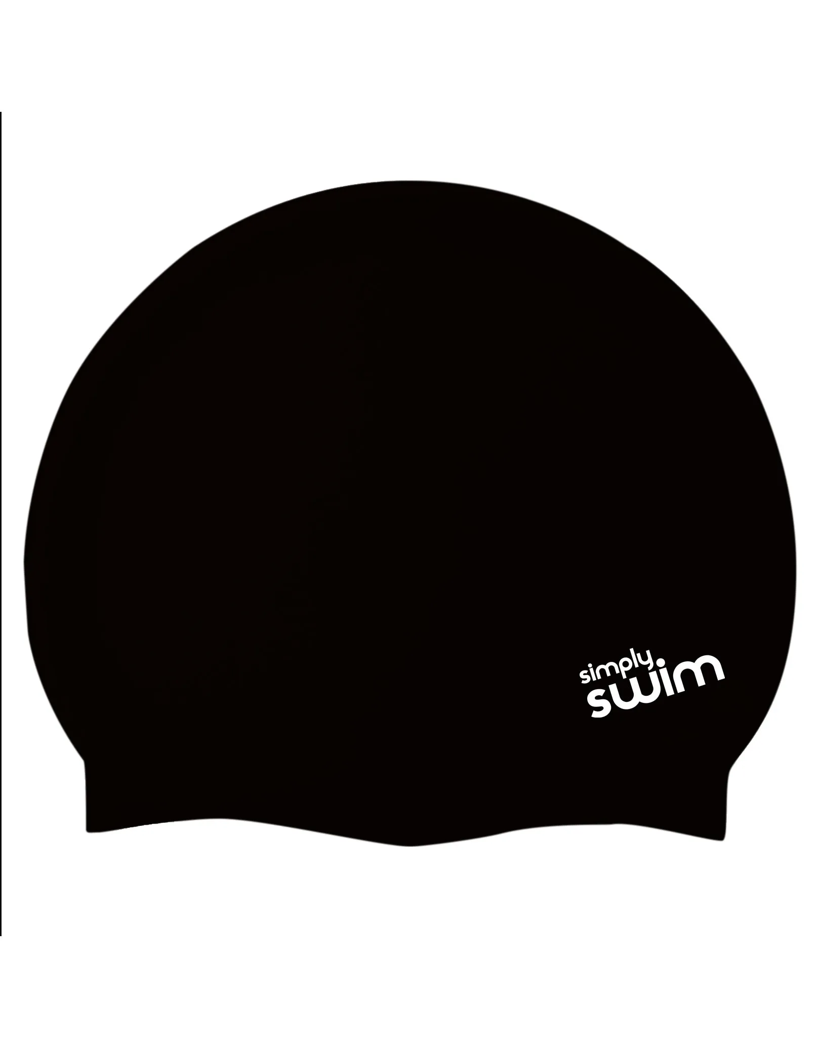 Adult Silicone Swim Cap - Solid Colours