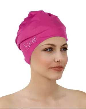 Applique Fabric Swim Cap