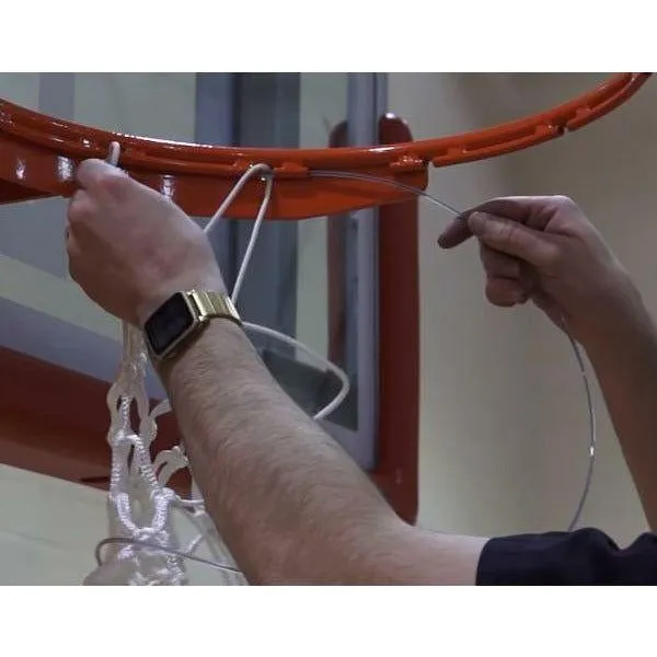 Bison Baseline Collegiate 180 Competition Breakaway Basketball Rim BA3180S
