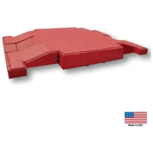 Blazer Athletic Double-Front MAX Pole Vault Pit 20X29X32 1274DF