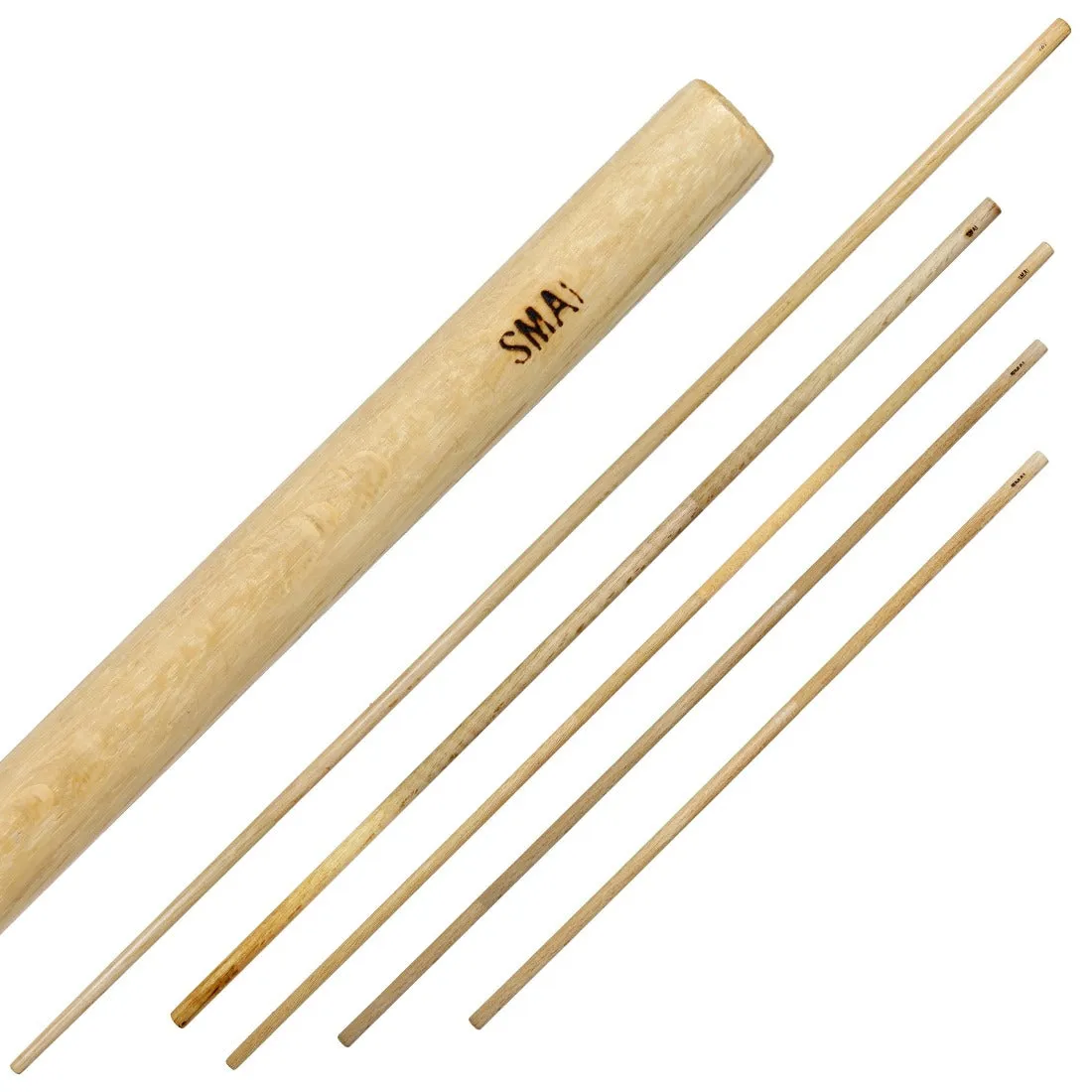 Bo Staff - White Oak 4ft 5ft 6ft 8ft Smai