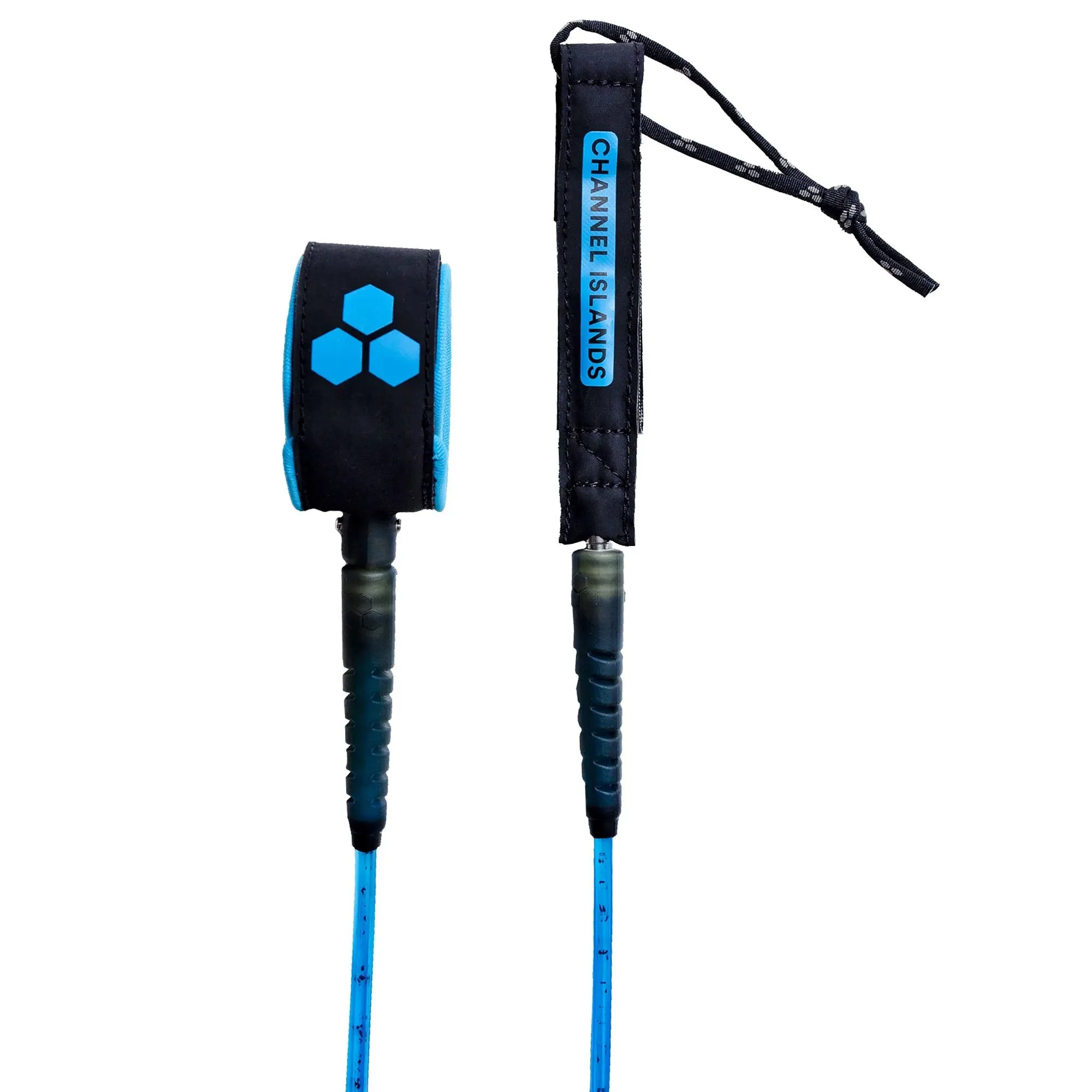 Channel Islands Everyday Hex Cord Comp Surfboard Leash - 6' x 1/4"/Steel