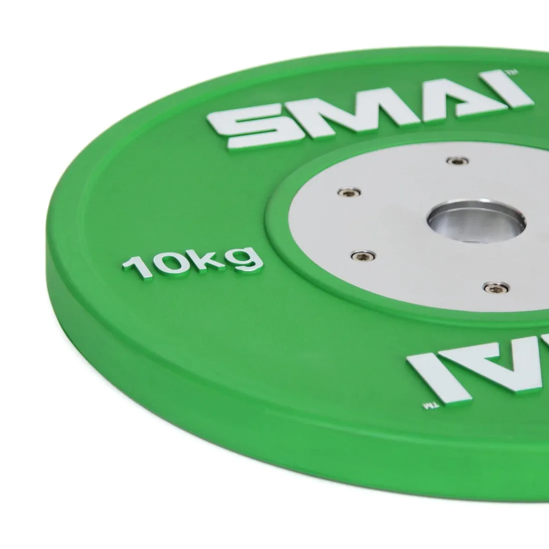 Competition Bumper Plate 10kg (PAIR) IWF Colour Smai