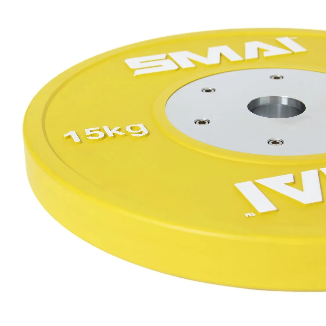 Competition Bumper Plate 15kg (PAIR) IWF Colour Smai