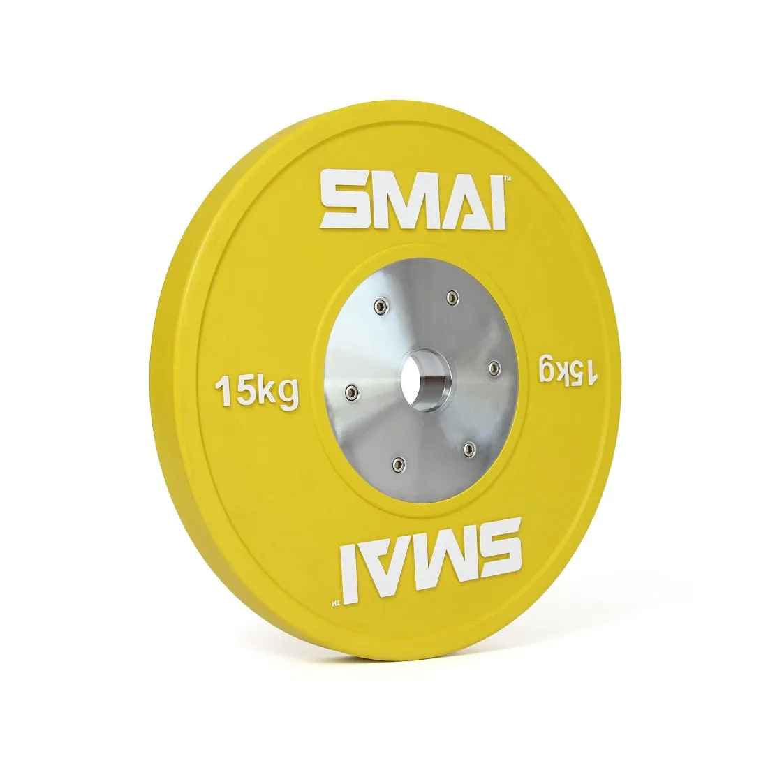 Competition Bumper Plate 15kg (PAIR) IWF Colour Smai