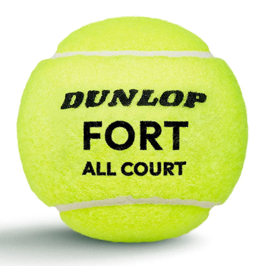 Dunlop Fort All Court Tournament Tennis Balls - 1 Dozen
