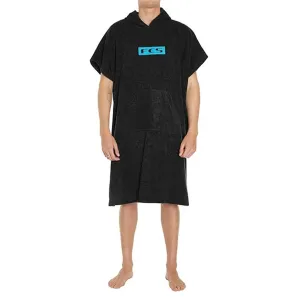 FCS Changing Surf Poncho - Black/Blue