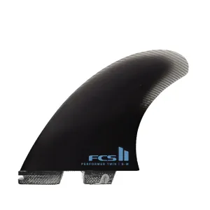 FCS II Performer Performance Glass 2 1 Surfboard Fins - Black