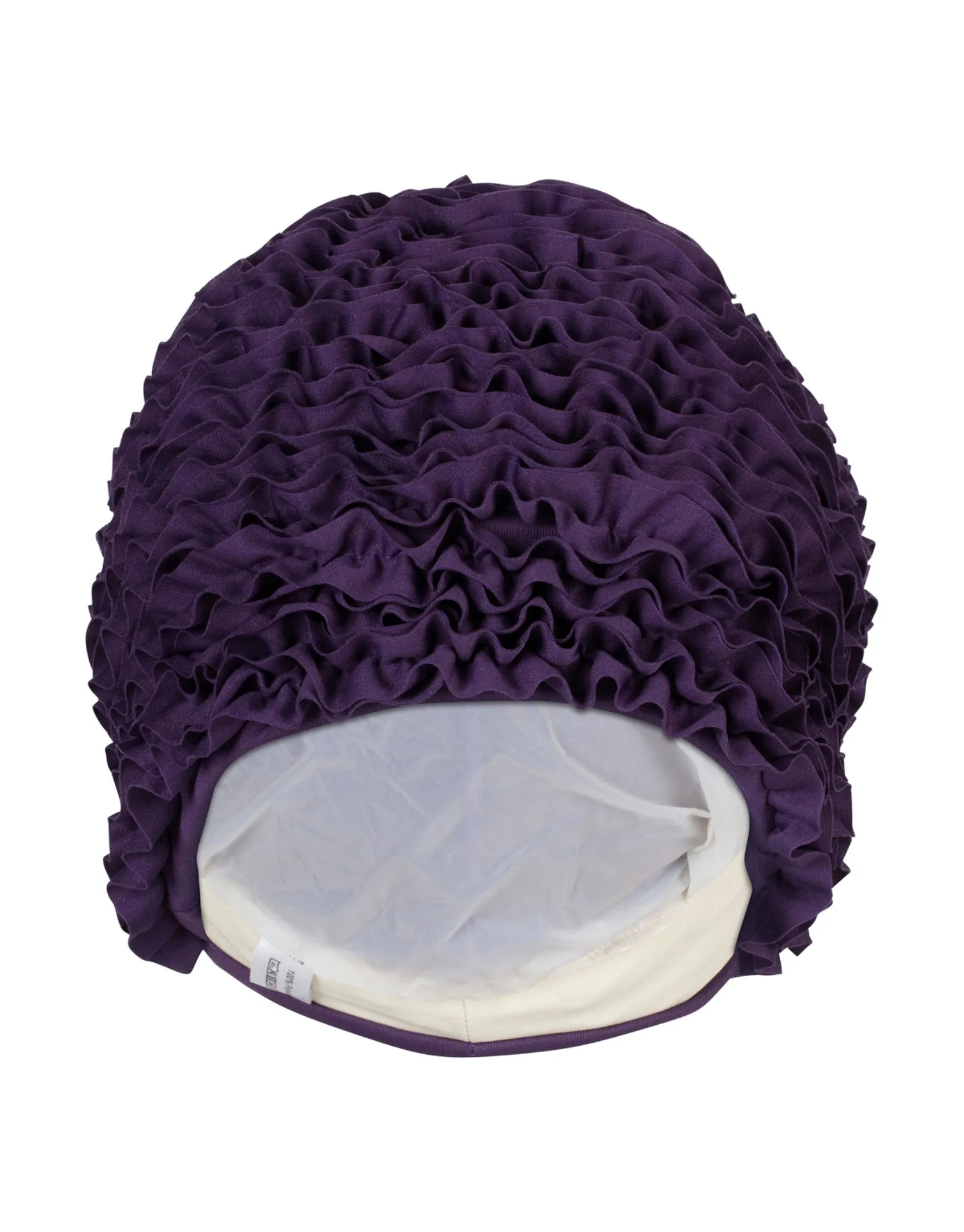 Frill Fabric Swim Cap