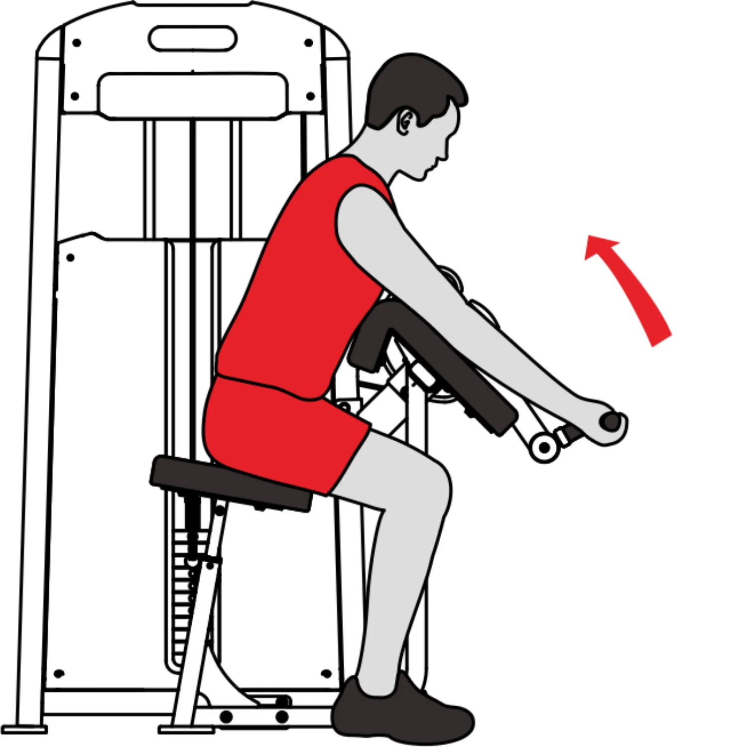 Harison Discover HR-G10 Series Commercial HR-G1050 Seated Preacher Curls