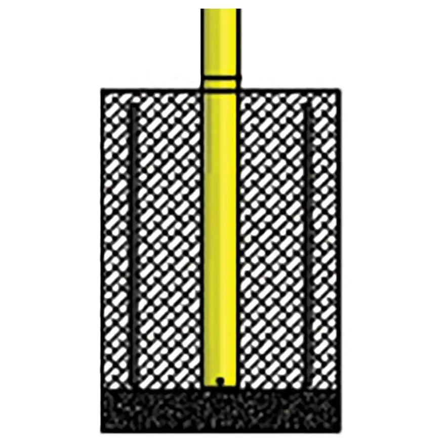 Jaypro Max-1 Football Goal Posts 20' Uprights 8' Offset (Semi-Permanent)