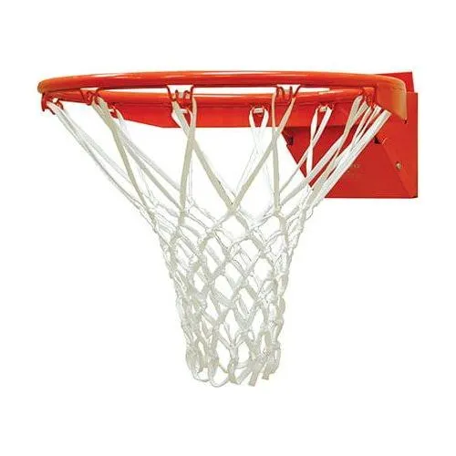 Jaypro Straight Post Basketball System (4-1/2" Pole with 4' Offset) 72"W x 42"H Perforated Steel Backboard