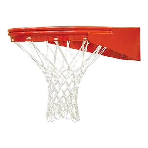 Jaypro Straight Post Basketball System (4-1/2" Pole with 4' Offset) 72"W x 42"H Perforated Steel Backboard