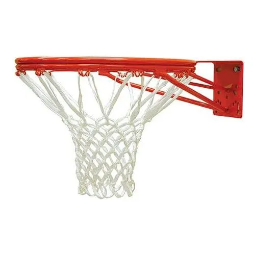 Jaypro Straight Post Basketball System (4-1/2" Pole with 4' Offset) 72"W x 42"H Perforated Steel Backboard