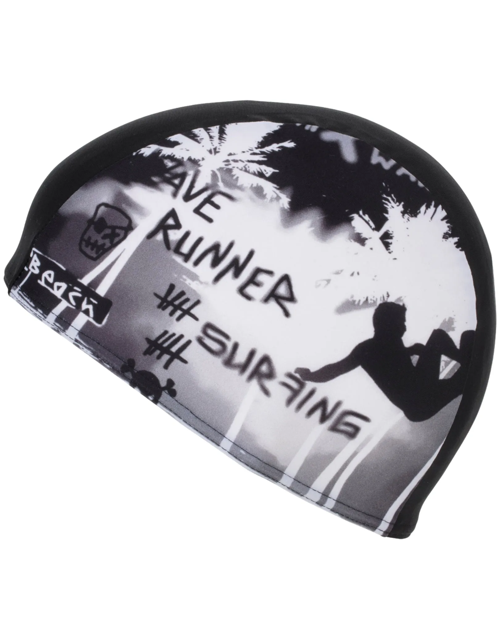 Junior Lycra Swim Cap - Multicoloured