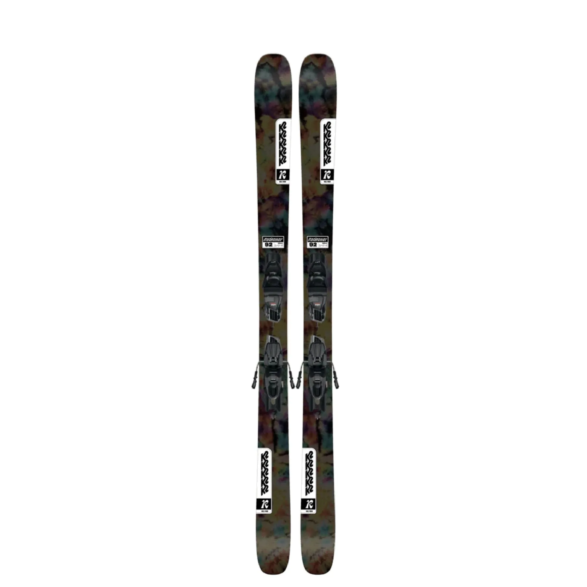 K2 Reckoner 92 Skis   QuikClik Bindings