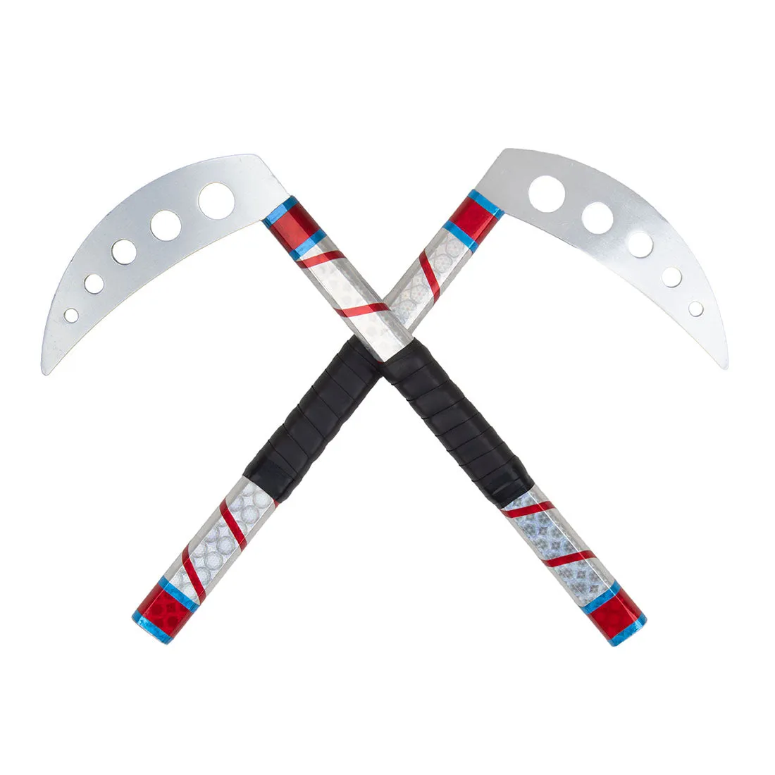 Kama Prism Demo - Red and Silver with Grip Smai