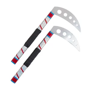 Kama Prism Demo - Red and Silver with Grip Smai