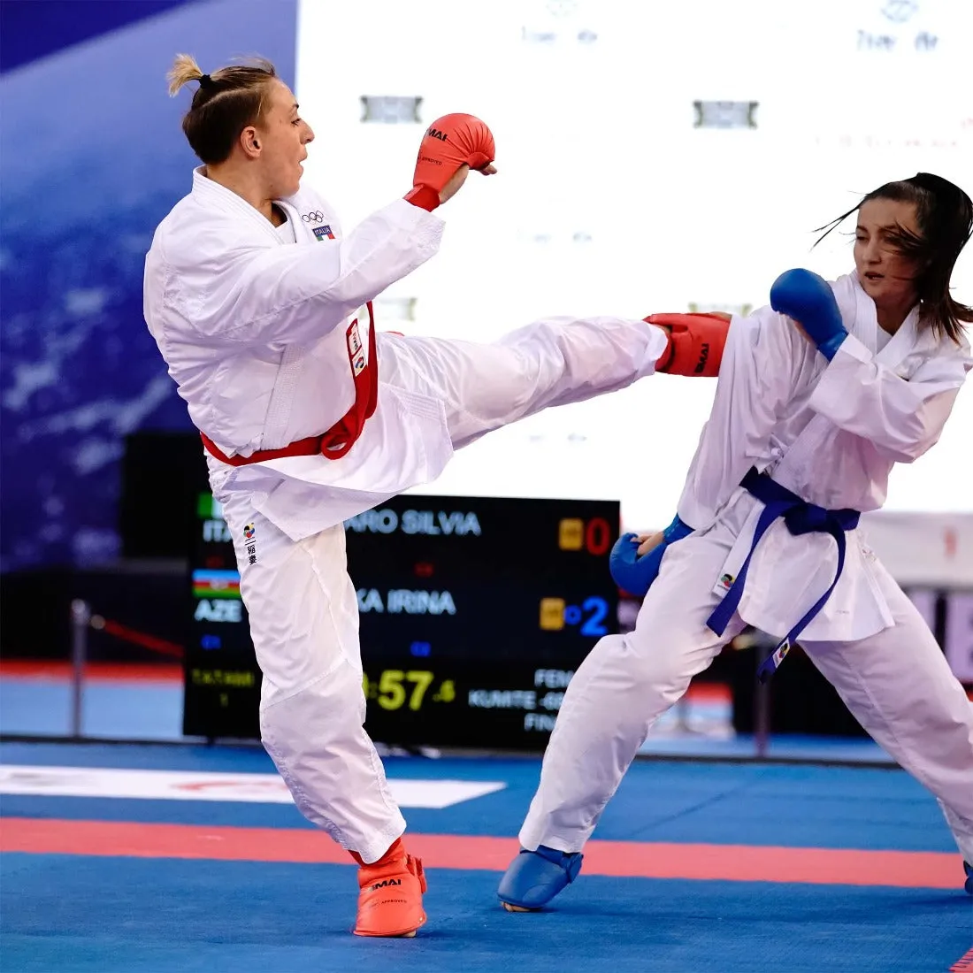 Karate Shin Instep Guard - WKF Approved Smai