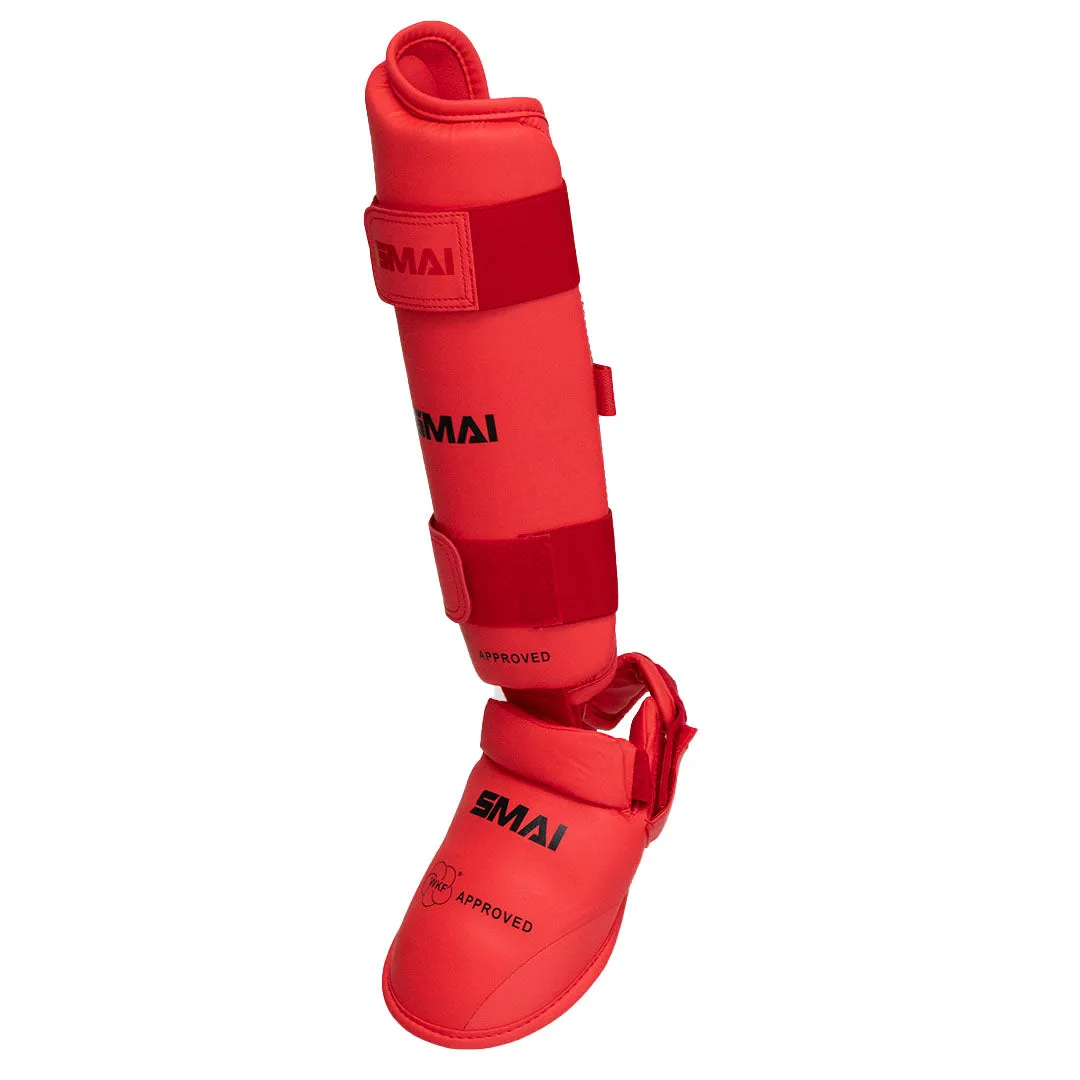 Karate Shin Instep Guard - WKF Approved Smai