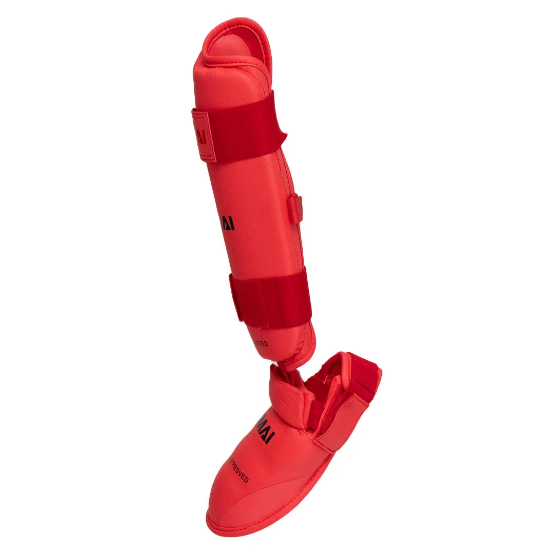 Karate Shin Instep Guard - WKF Approved Smai