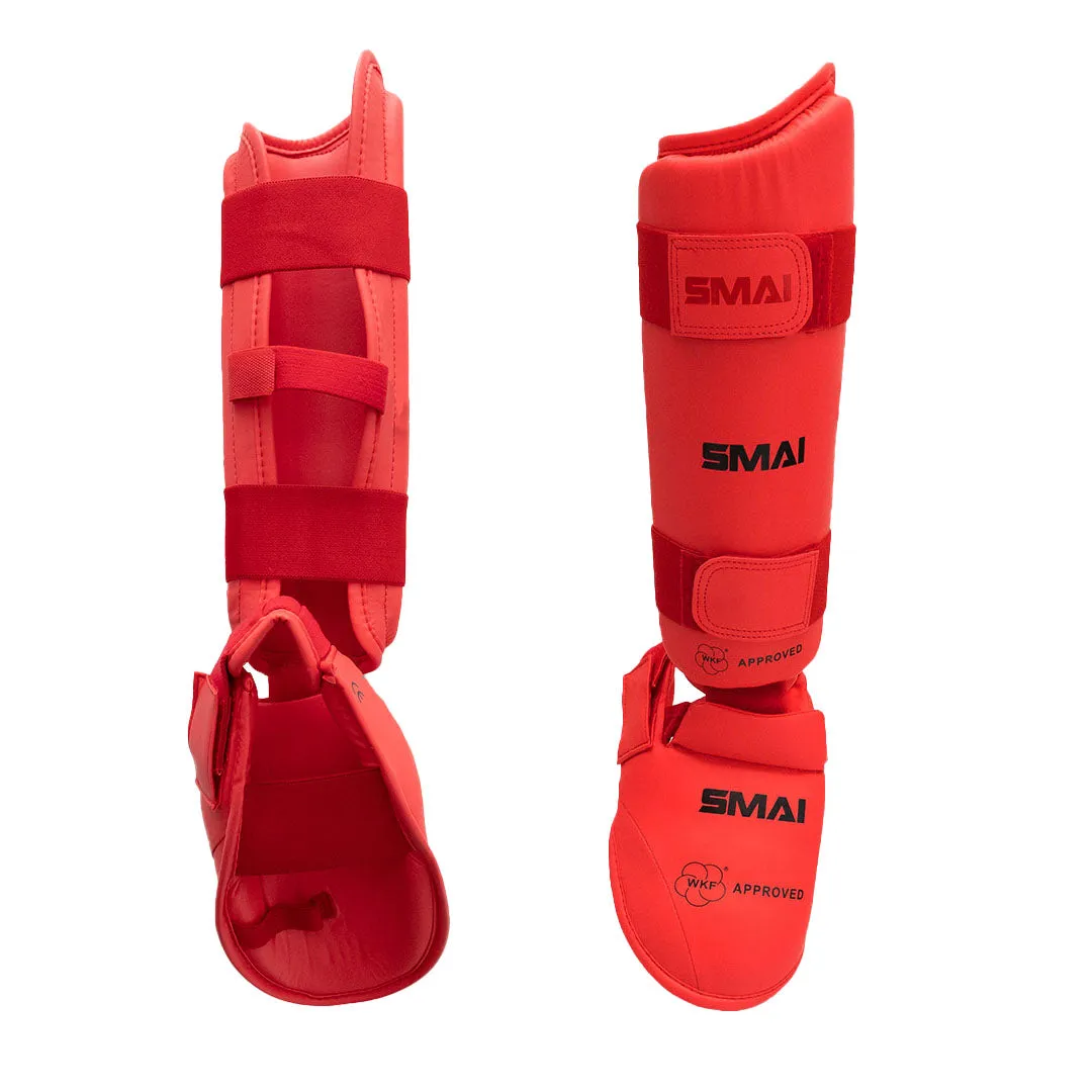 Karate Shin Instep Guard - WKF Approved Smai