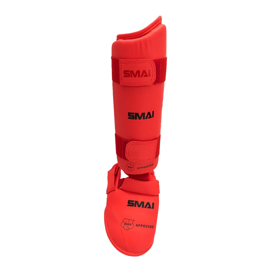 Karate Shin Instep Guard - WKF Approved Smai