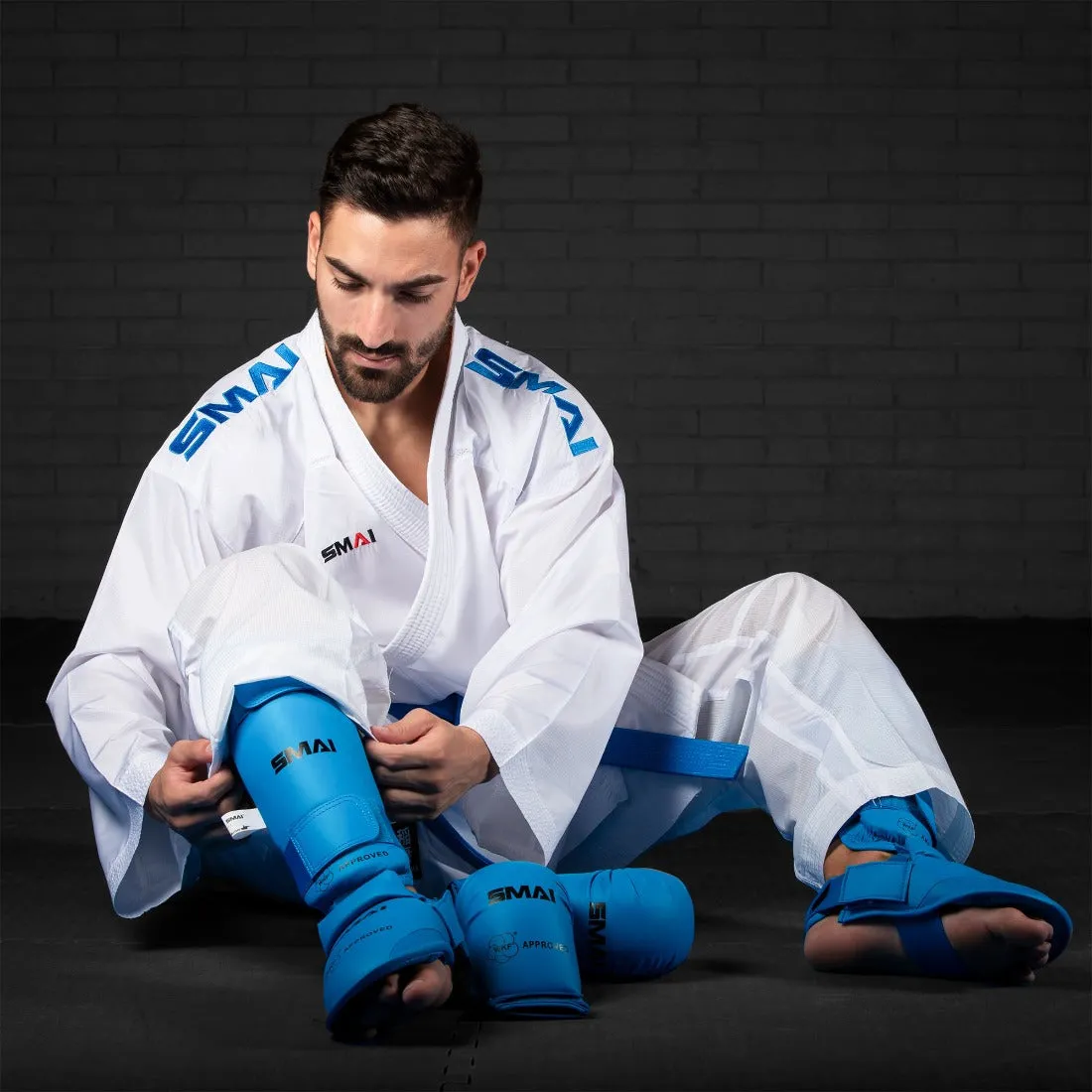 Karate Shin Instep Guard - WKF Approved Smai