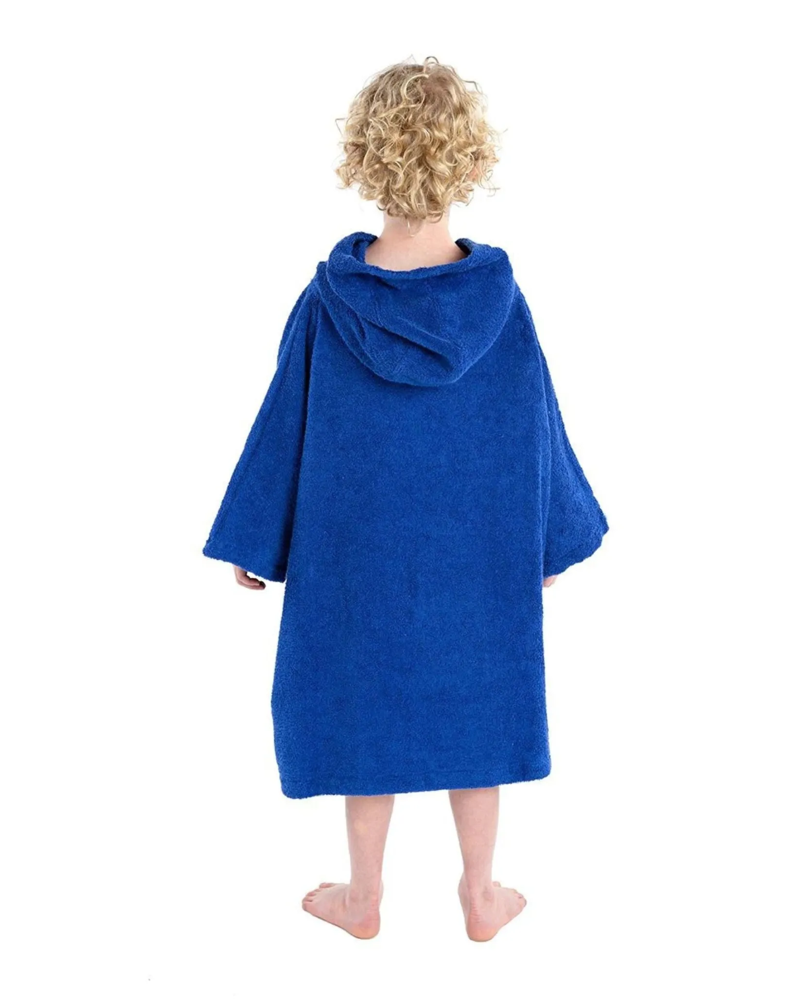 Kids Organic Cotton Short Sleeve Towel Poncho - 5-9 yrs
