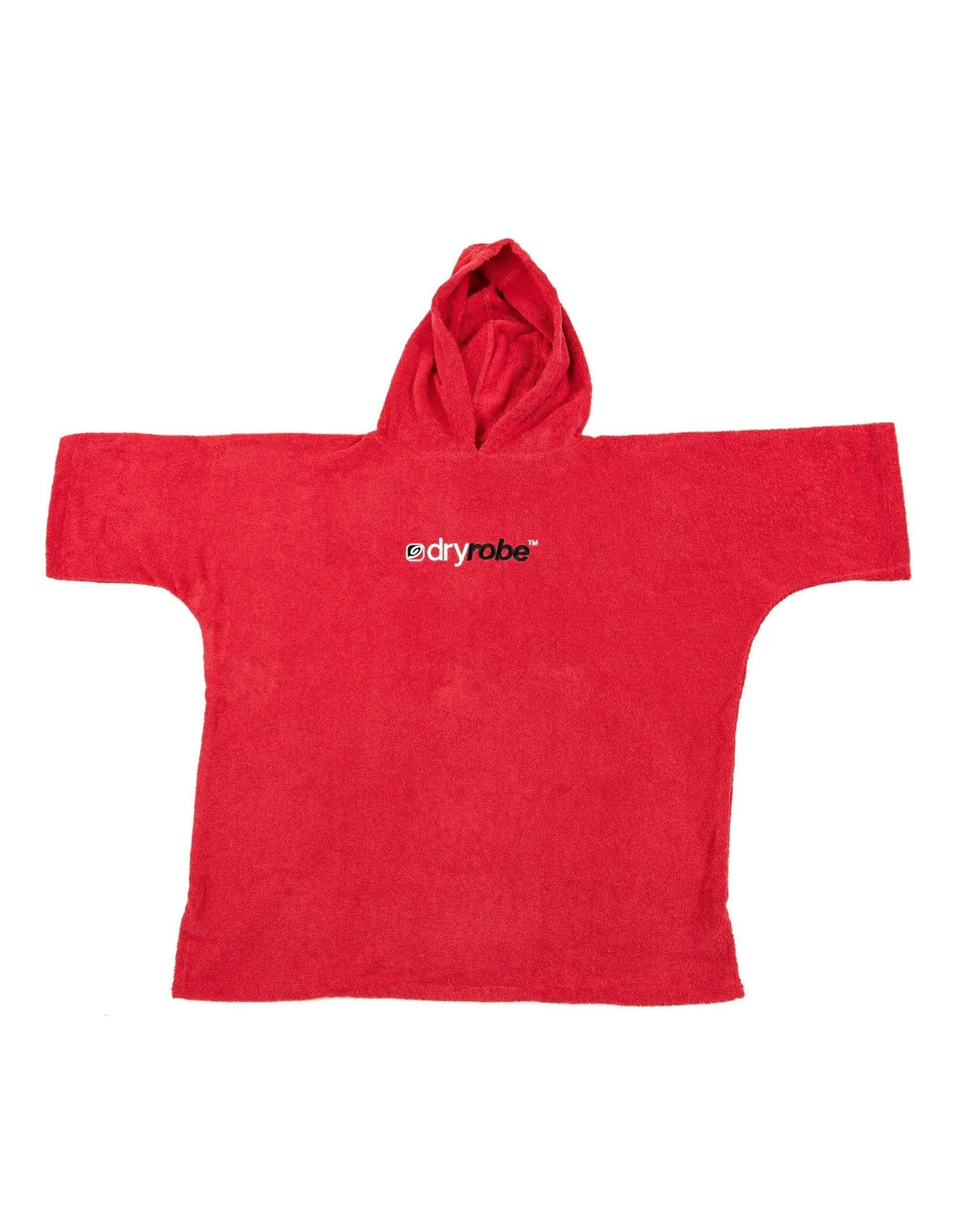 Kids Organic Cotton Short Sleeve Towel Poncho - 5-9 yrs