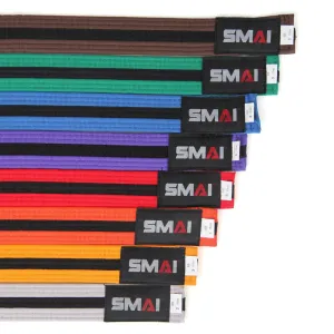 Martial Arts Belt - Black Stripe Smai