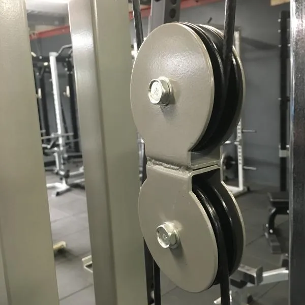 Muscle Motion Half Rack with High Low pulley (Rating Certified)