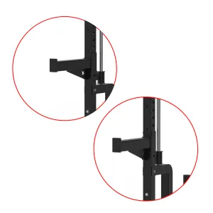 Muscle Motion Safety Spotter Arms for Valor Racks