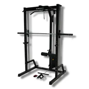 Muscle Motion SM1002W Smith Machine   90kg Pin Loaded High Low Pulley