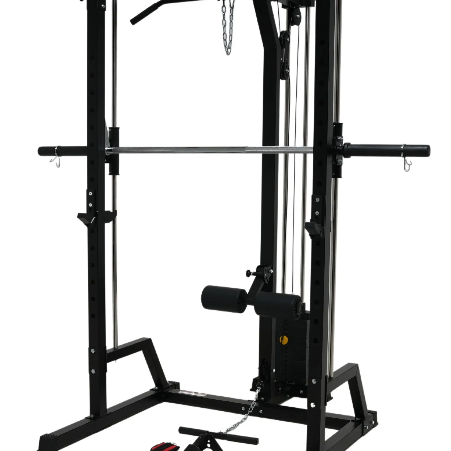 Muscle Motion SM1002W Smith Machine   90kg Pin Loaded High Low Pulley