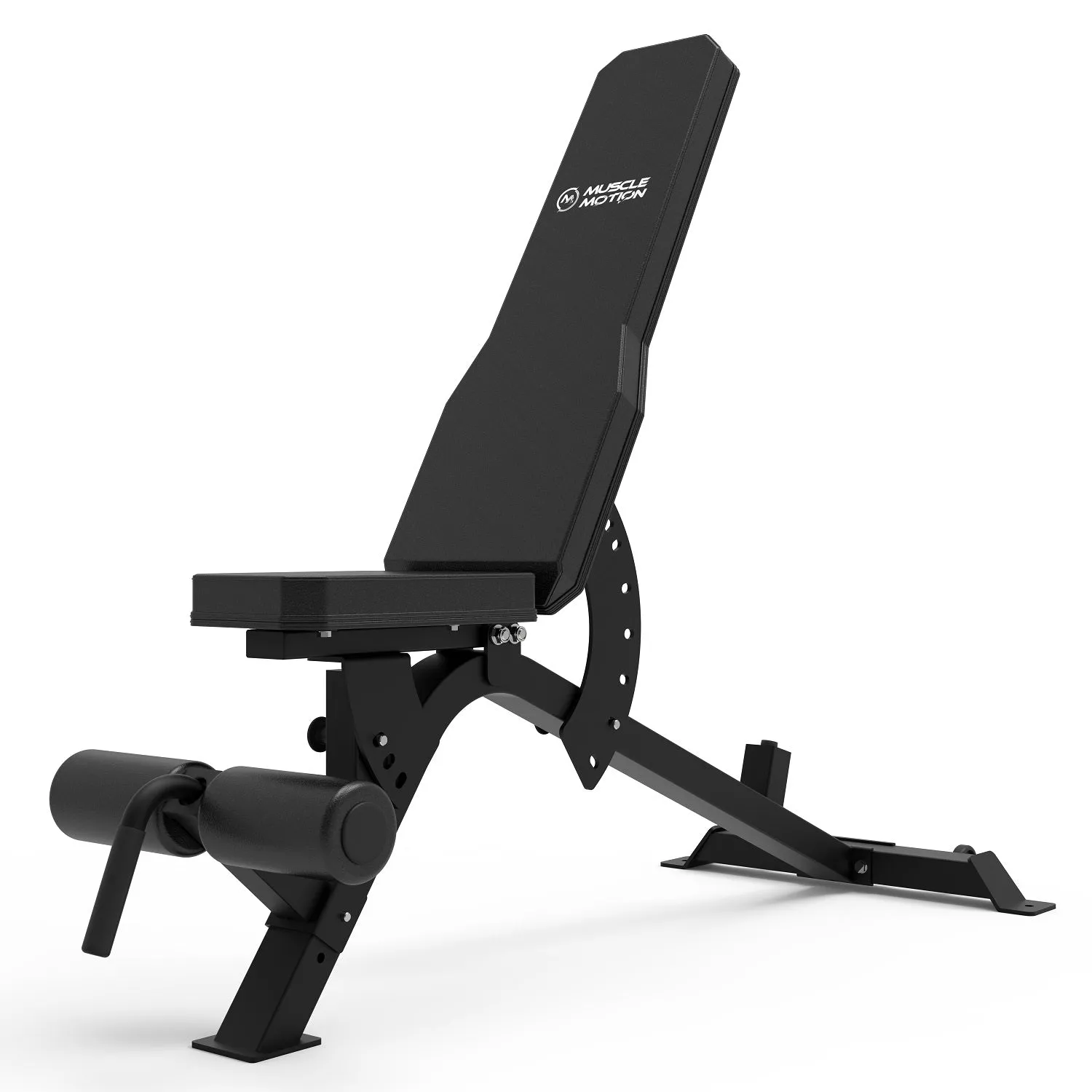 Muscle Motion Valor Modular Half Rack With High Low Pulley Package