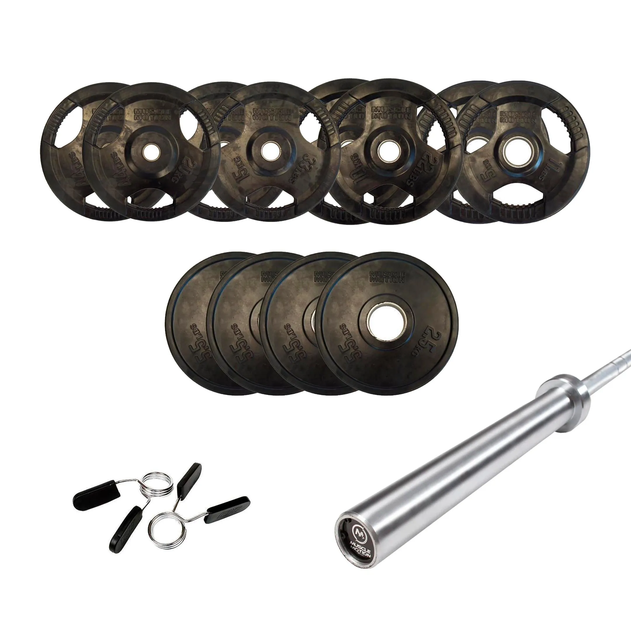 Muscle Motion Valor Modular Half Rack With High Low Pulley Package