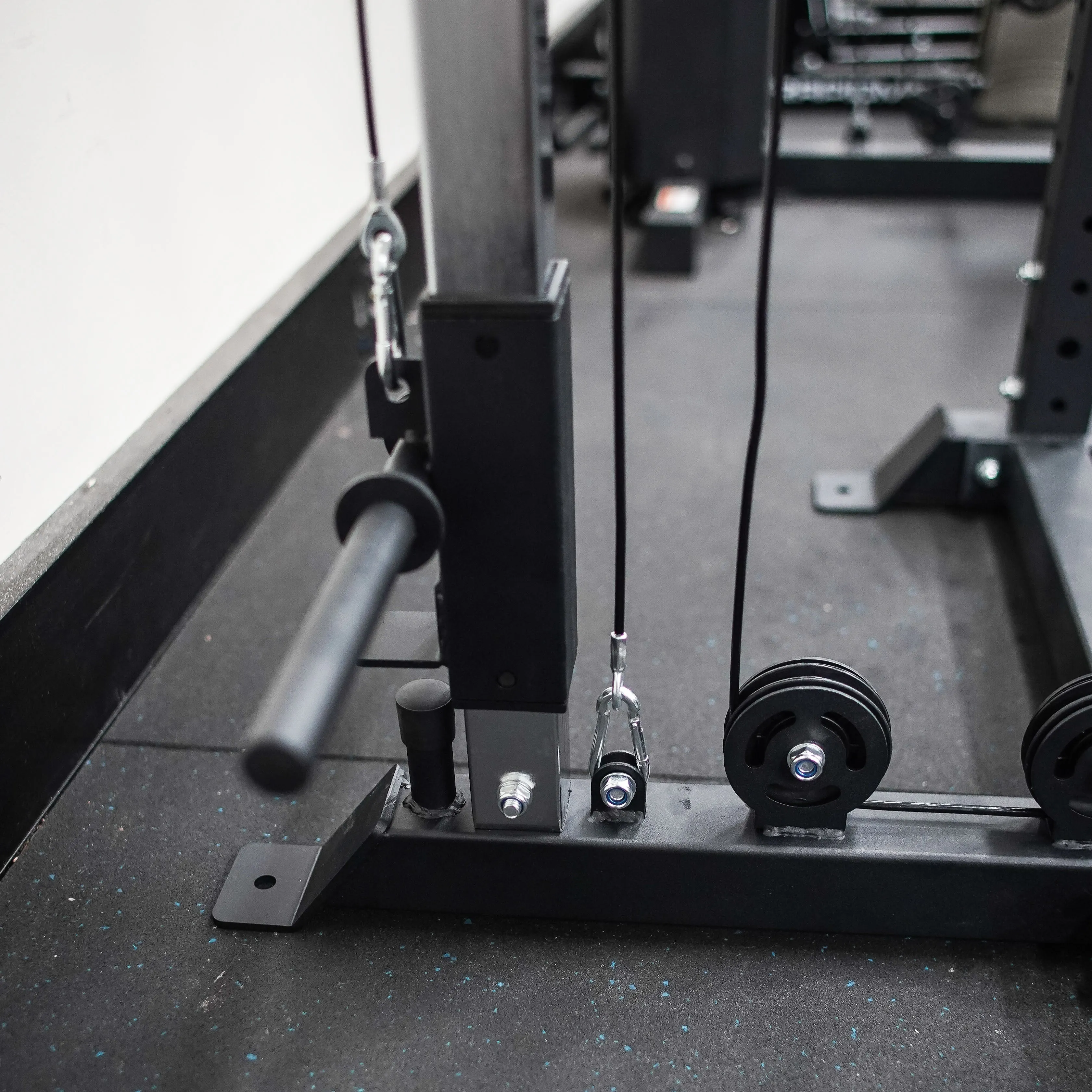 Muscle Motion Valor Power Rack with High Low Pulley