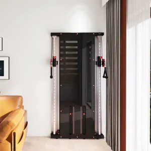 Muscle Motion Wall Mounted Functional Trainer-Double Stack - Lifestyle Series