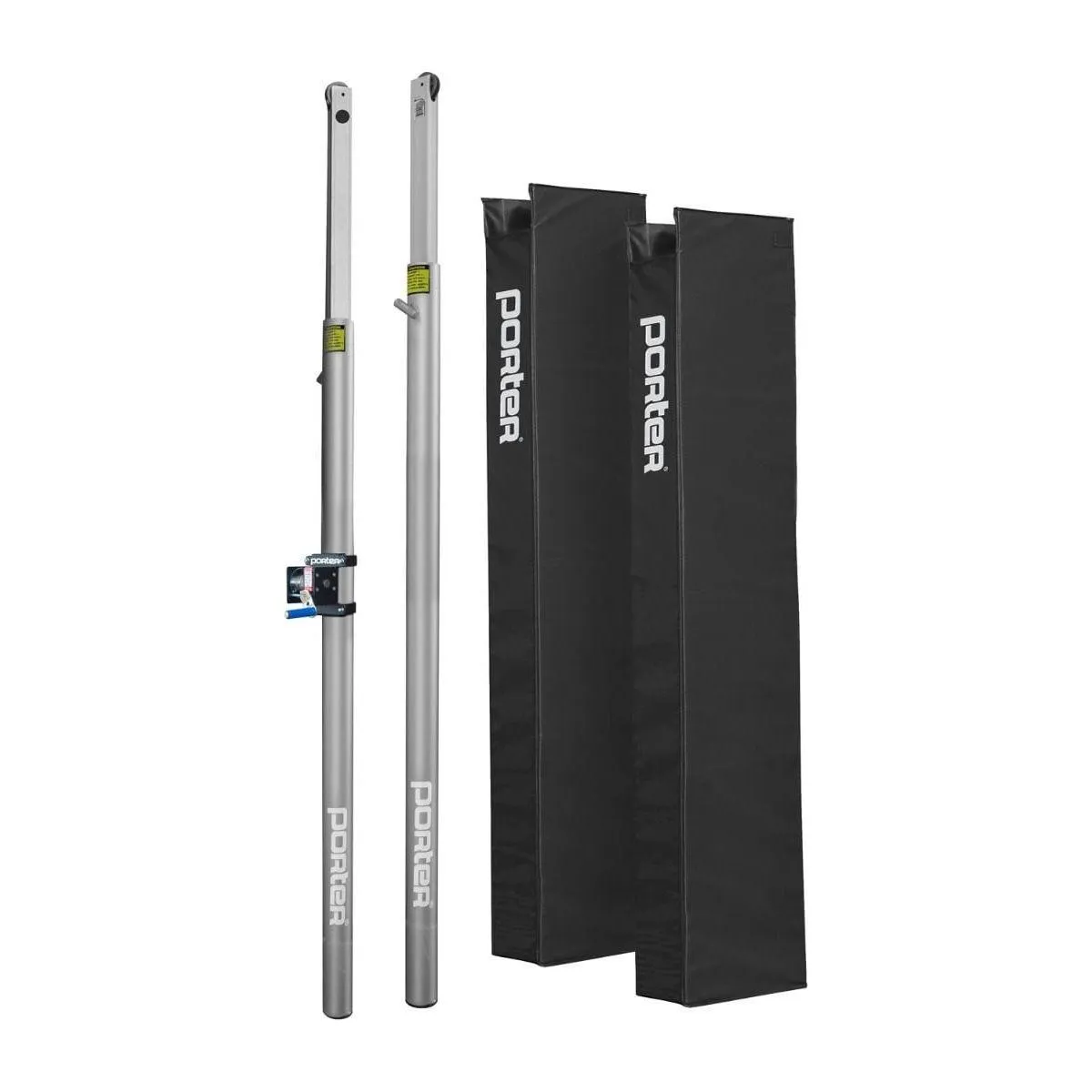 Porter Powr Line Volleyball End Standards With Pads
