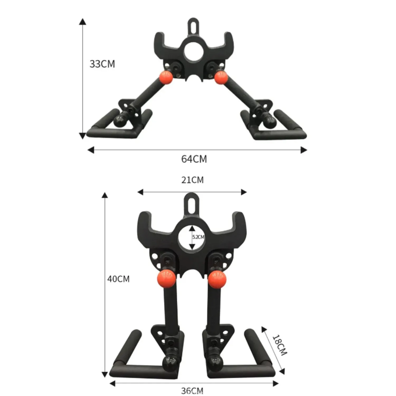 Rapid Motion Multi Adjustable Cable Pulley  Landmine Attachment
