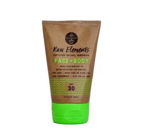 Raw Elements Face & Body Sunscreen Lotion - SPF 30