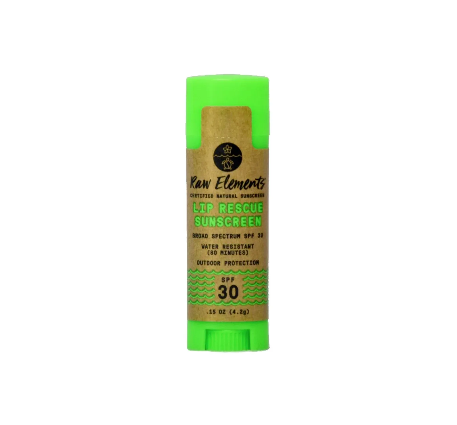Raw Elements Lip Rescue SPF 30 Lip Balm