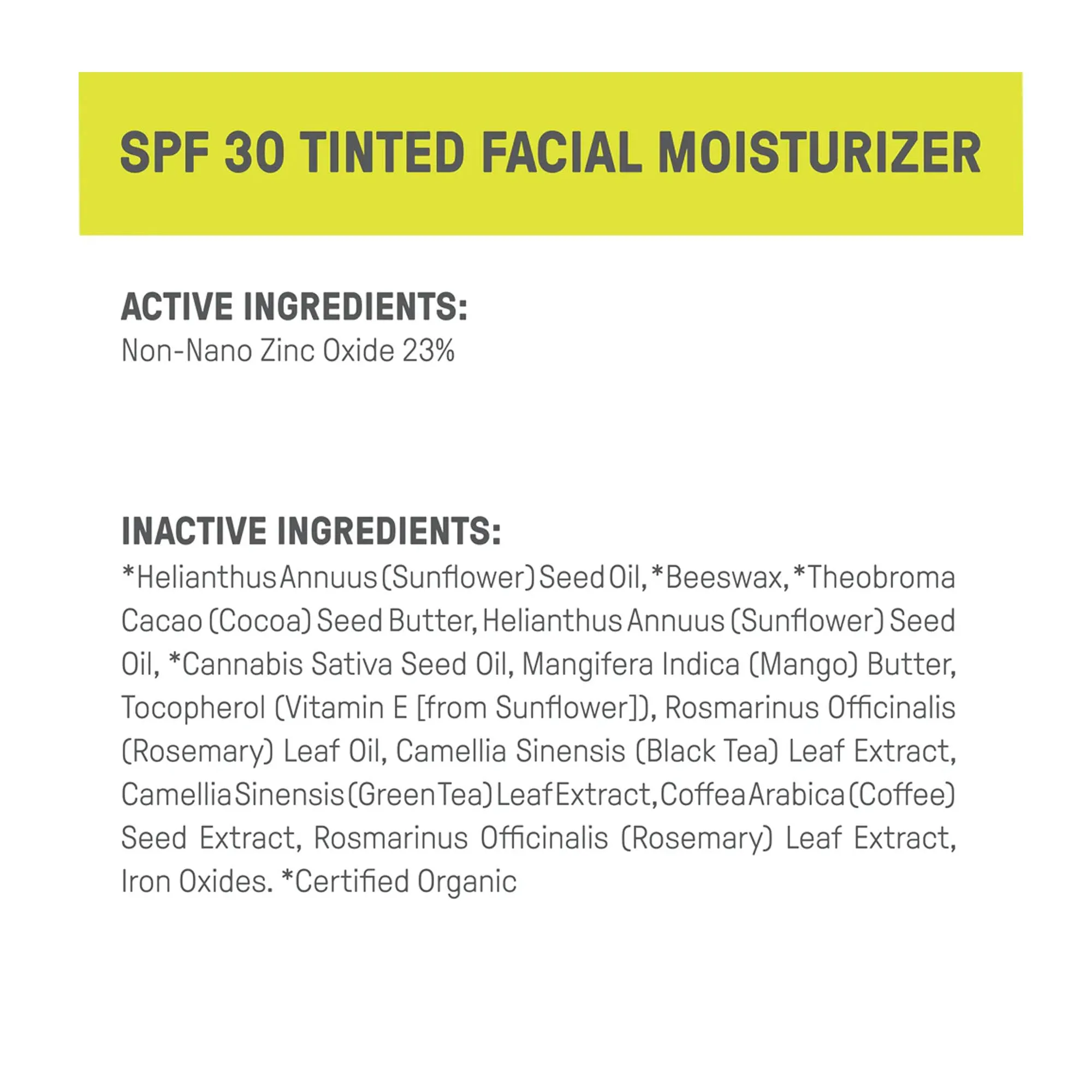 Raw Elements SPF 30 Tinted Face Moisturizer Sunscreen Tin - Bronze