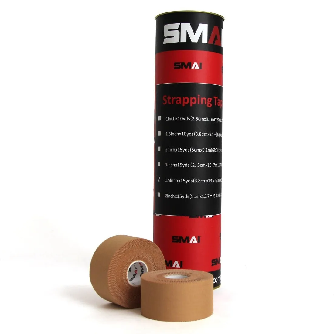 Rigid Strapping Tape - 3.8cm (8pk) Smai