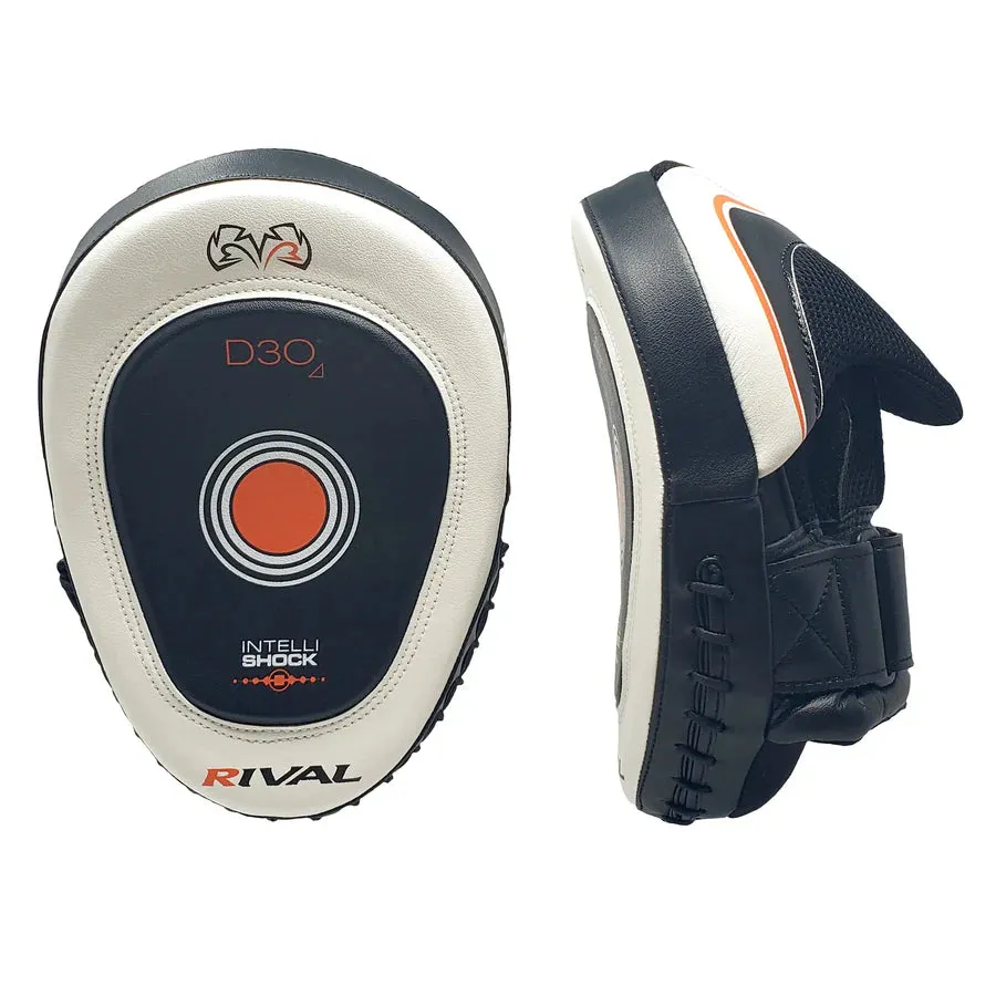 Rival RPM10 Intelli-Shock Punch Mitts - White