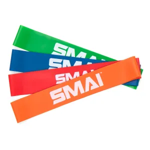 Rubber Mini Resistance Bands - Set of 4 Smai