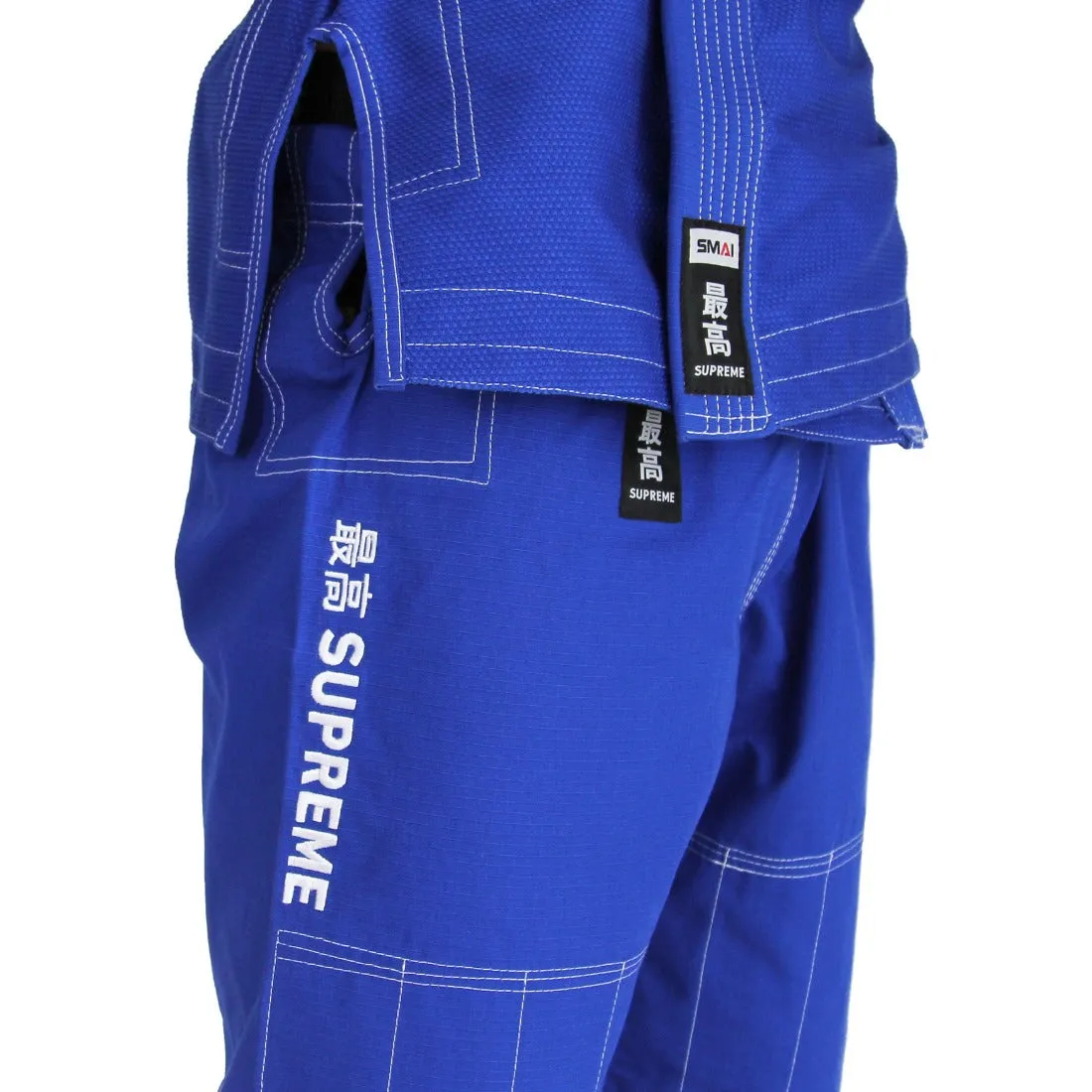 Supreme Brazilian Jiu Jitsu Uniform - Blue Smai