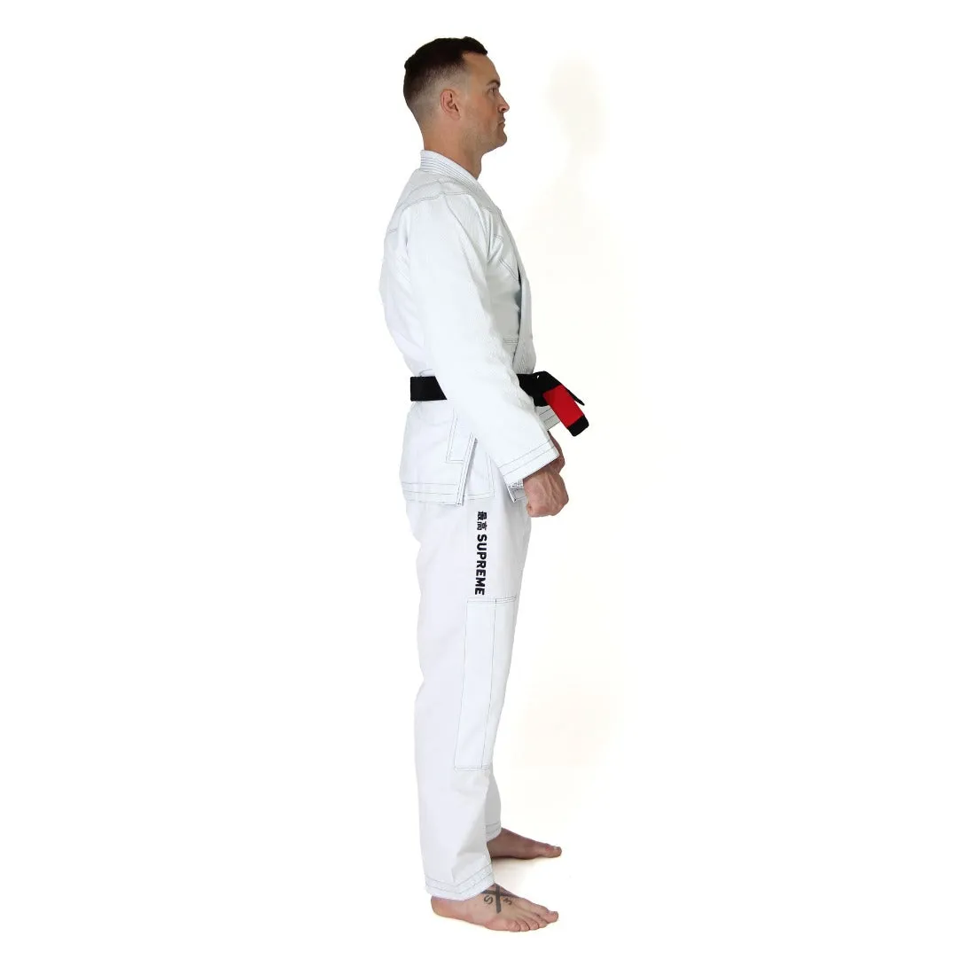 Supreme Brazilian Jiu Jitsu Uniform - White Smai